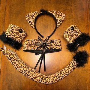 Leopard Accessories Costume Pieces
